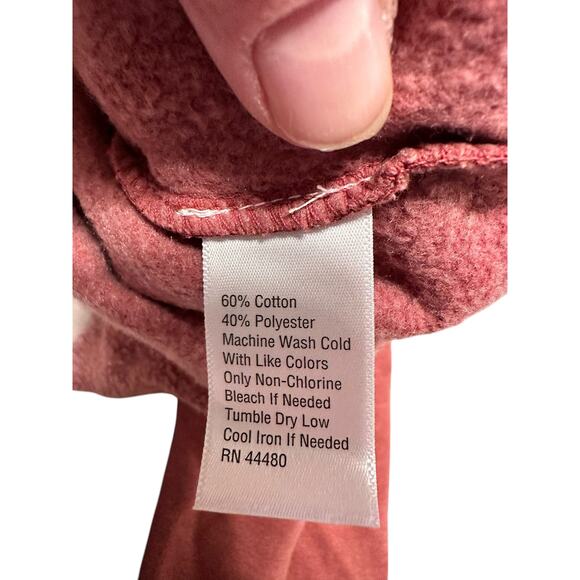 Wonderly Red and Pink Tie Dye Sweatshirt Size 1X NWT - Picture 6 of 6